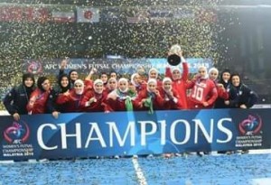 ایران قهرمان فوتسال زنان آسیا شد