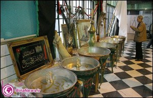 «طشت‌گذاری» آیین ویژه روستا‌های اردبیل +عکس