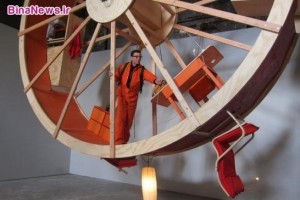زندگی دو نفره در چرخ همستر +عکس