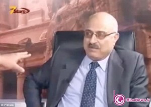 درگیری در برنامه زنده تلویزیونی / تصاویر