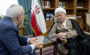 دیدار دکتر ظریف با آیت‌الله هاشمی رفسنجانی/تصاویر
