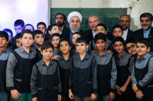 رئیس‌جمهور زنگ اول مهر را به‌صدا درآورد/تصاویر